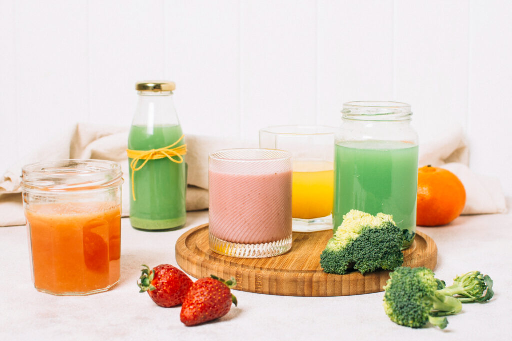 ตารางดื่มน้ำสกัดเย็น