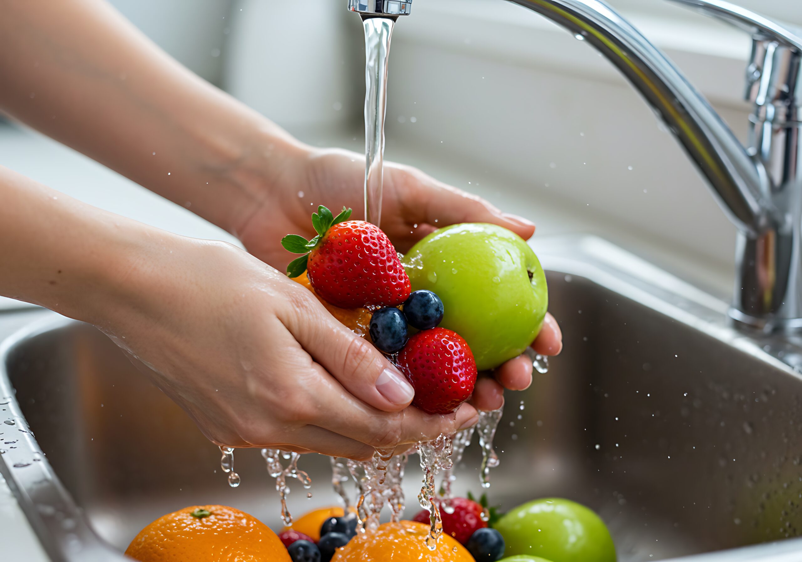 วิธีล้างผักผลไม้